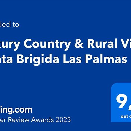Luxury Country & Rural Villa Santa Brigida Las Palmas Exterior photo